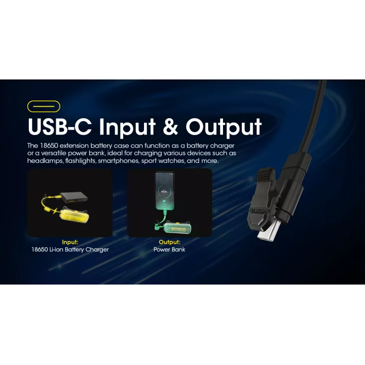 Nitecore 18650 Extension Battery Case 13 Nitecore 18650 Extension Battery Case - Image 11