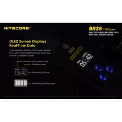 Nitecore BR35 19 Nitecore BR35 -Outdoor Flashlight Store nitecore br35 7