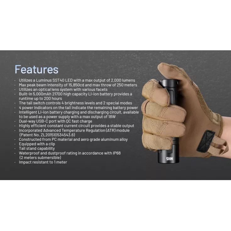 Nitecore MH15 11 Nitecore MH15 - Image 9