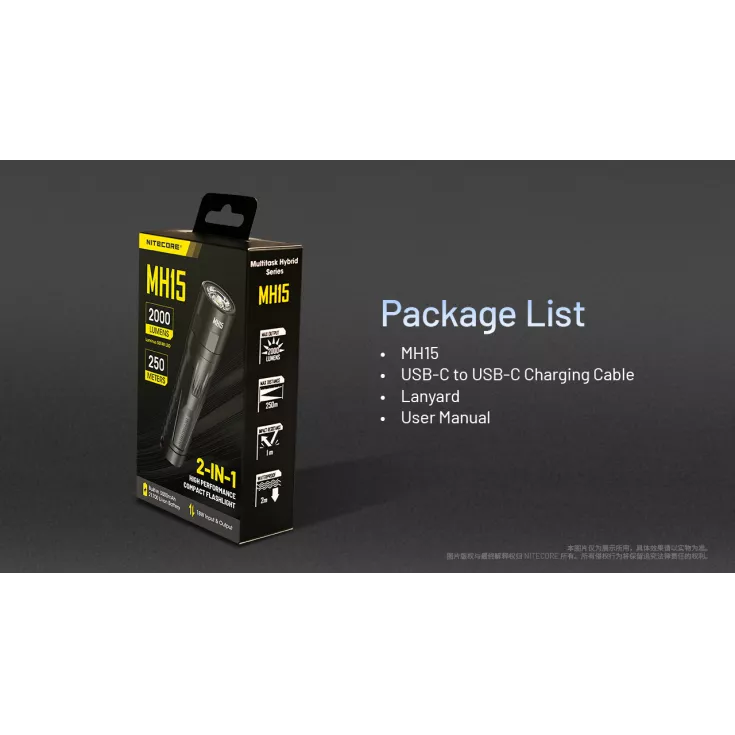 Nitecore MH15 9 Nitecore MH15 - Image 7