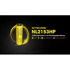 Nitecore 21700 NL2153HP Li-ion High Performance (5300mAh) Battery -Outdoor Flashlight Store nitecore nl2153hp 1