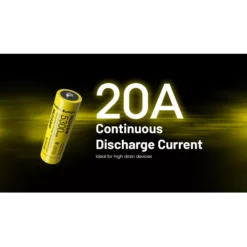 Nitecore 21700 NL2153HP Li-ion High Performance (5300mAh) Battery -Outdoor Flashlight Store nitecore nl2153hp 4