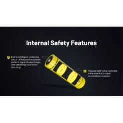 Nitecore 21700 NL2160HP Li-ion High Performance (6000mAh) Battery -Outdoor Flashlight Store nitecore nl2160hp 4