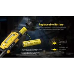 Nitecore NWL20 -Outdoor Flashlight Store nitecore nwl20 3