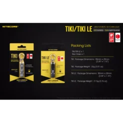 Nitecore TIKI LE 20 Nitecore TIKI LE -Outdoor Flashlight Store nitecore tiki le 11
